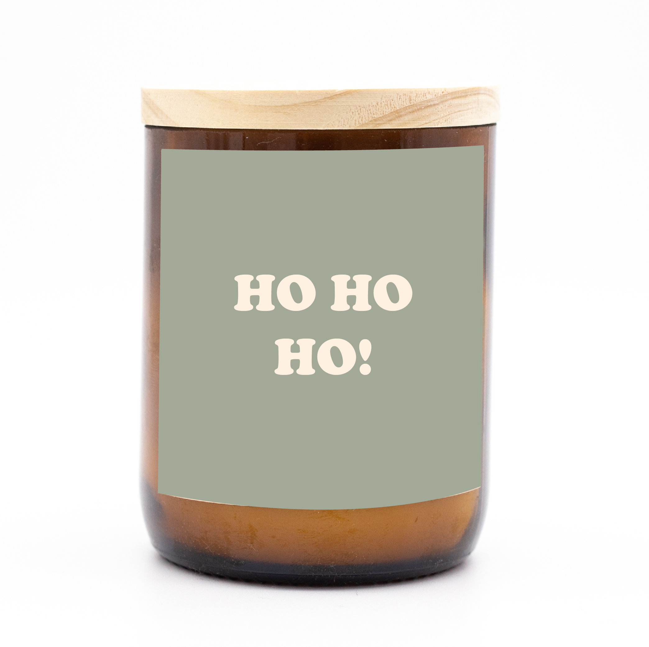 Ho Ho Ho Candle / BEIGE 3 Pack The Commonfolk Collective